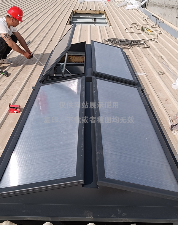 兰州王老吉生产车间碌曲排烟天窗