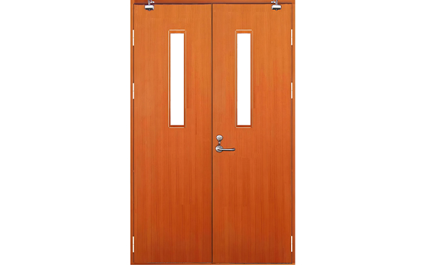 碌曲木质防火门