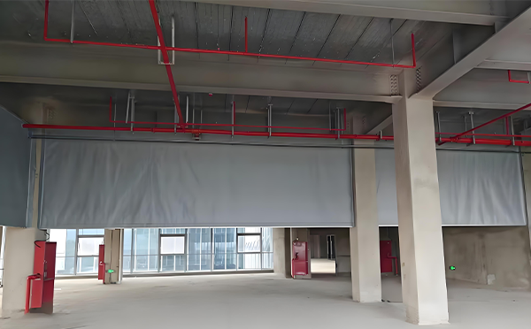 碌曲防火布挡烟垂壁