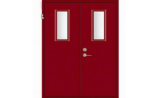 碌曲木质防火门