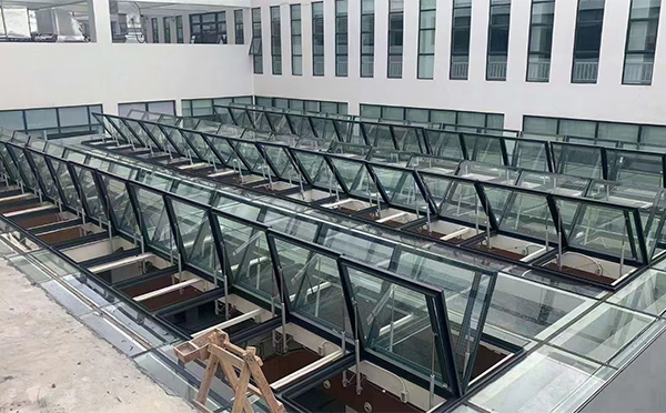 百安科技有限公司近期碌曲排烟窗项目案例分享