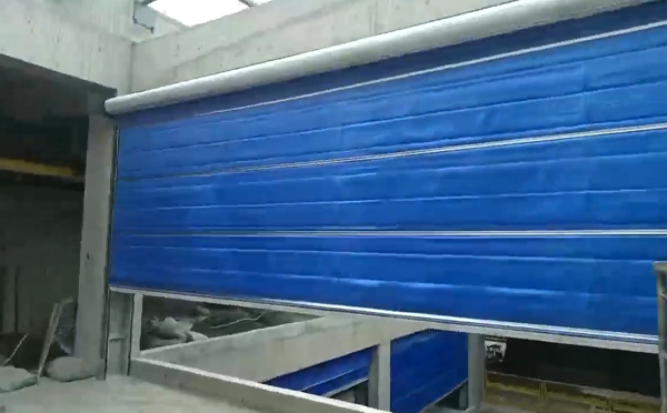 大型物流园区完成碌曲防火门整体安装工程